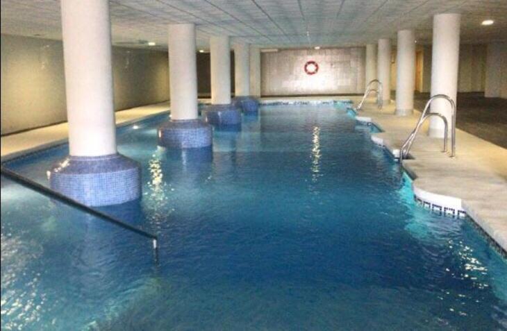 Apartamentos Deluxe Roquetas De Mar Con Golf Y Piscina Climatizada, Parking Privado Vícar Esterno foto