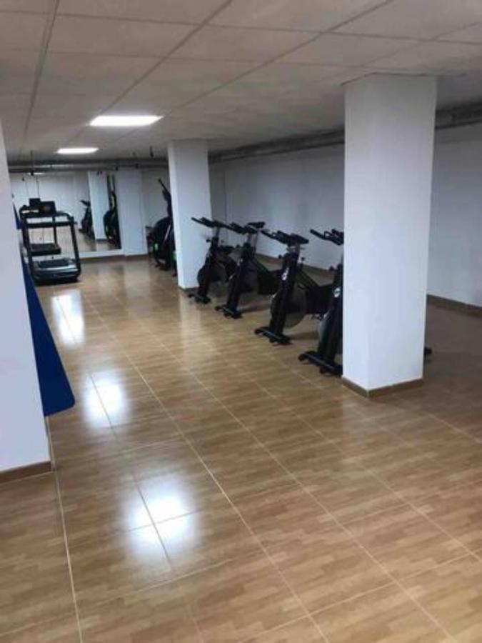 Apartamentos Deluxe Roquetas De Mar Con Golf Y Piscina Climatizada, Parking Privado Vícar Esterno foto
