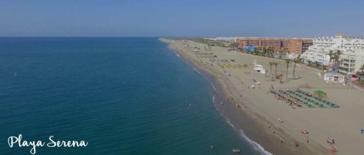 Apartamentos Deluxe Roquetas De Mar Con Golf Y Piscina Climatizada, Parking Privado Vícar Esterno foto