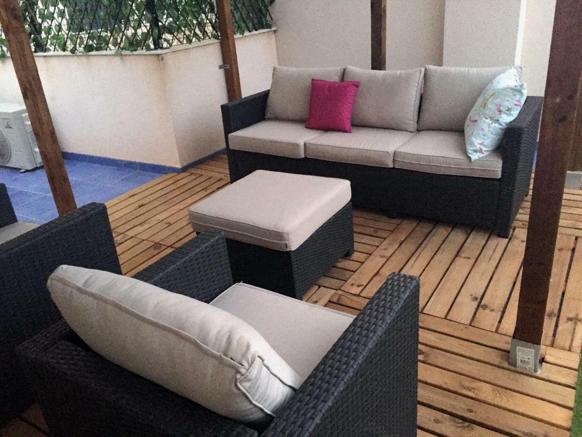 Apartamentos Deluxe Roquetas De Mar Con Golf Y Piscina Climatizada, Parking Privado Vícar Esterno foto